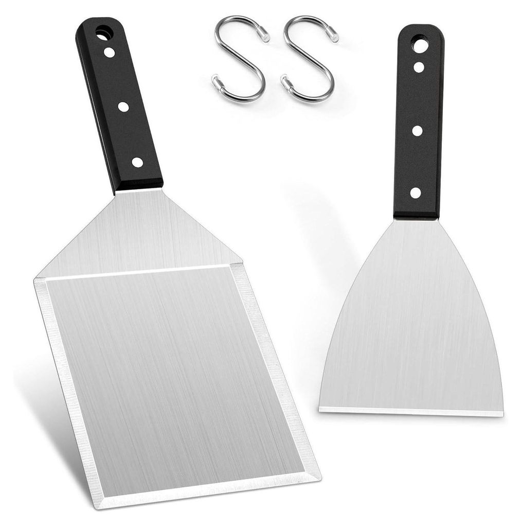 Set di 2 spatole per griglia HaWare BBQ in acciaio inox per Immagine del prodotto 