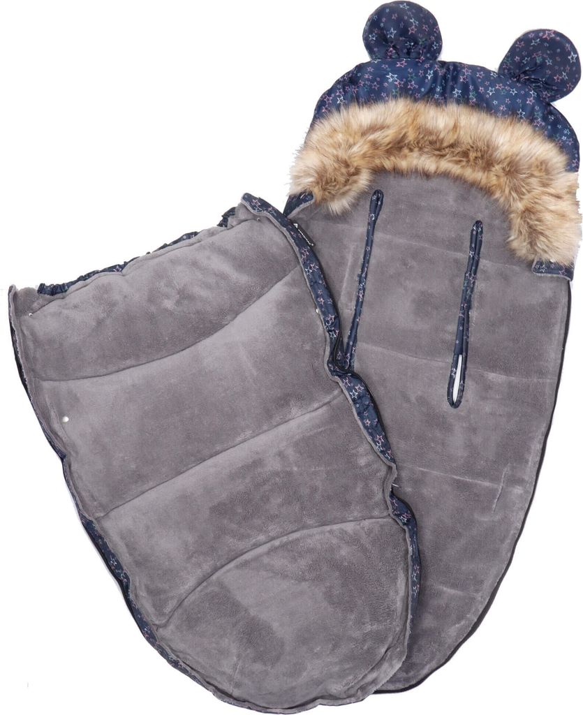 Zimní dětský spací pytel Footmuff s legračníma ušima do Obrázek produktu 5