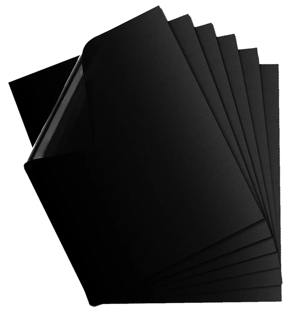 Tapis barbecue anti-adhésif : évitez les grilles sales, lot de 6 pièces