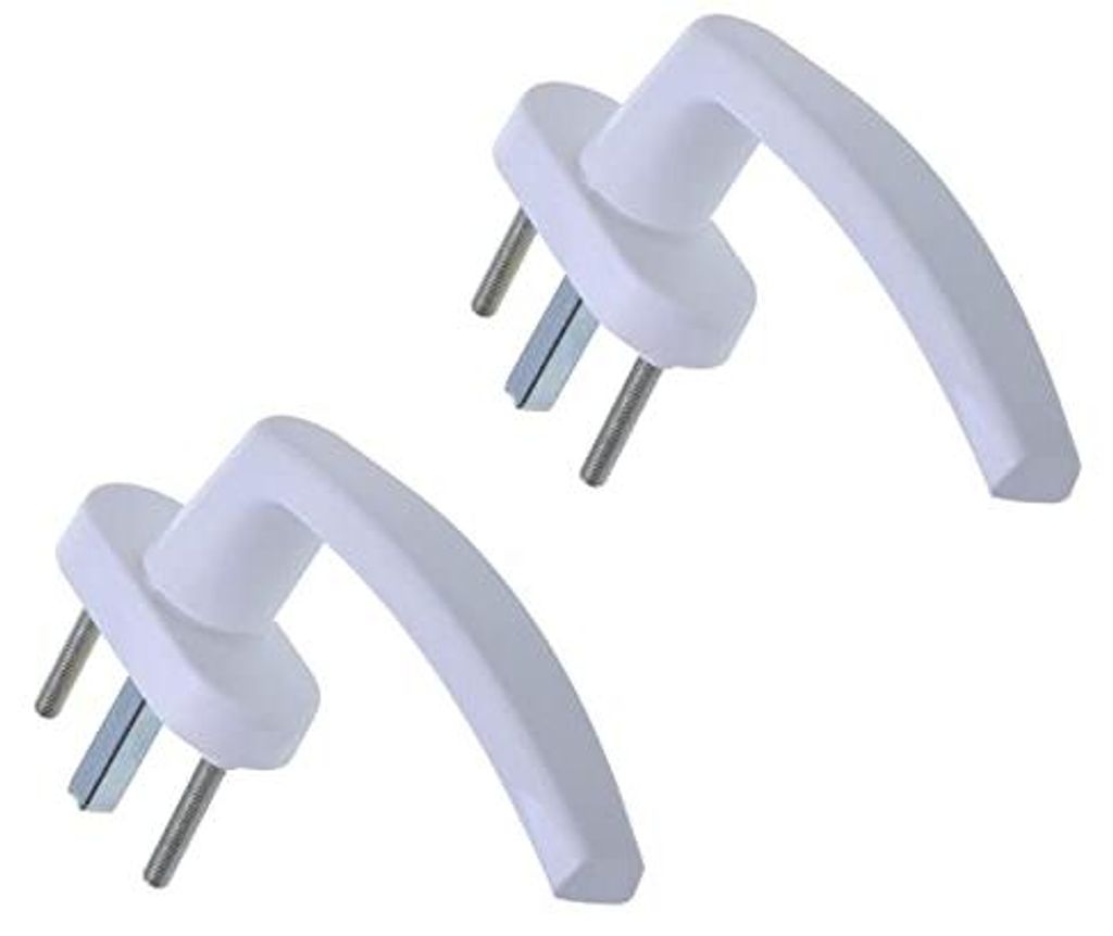 Aqbau® PVC Fenstergriff Weiß 2 Stück, Fensterolive Produktbild 