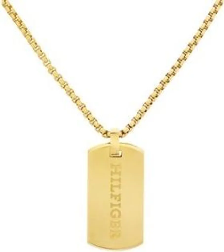 Collier plaque or Jameson 2790628 : un bijou homme qui ne ternit pas