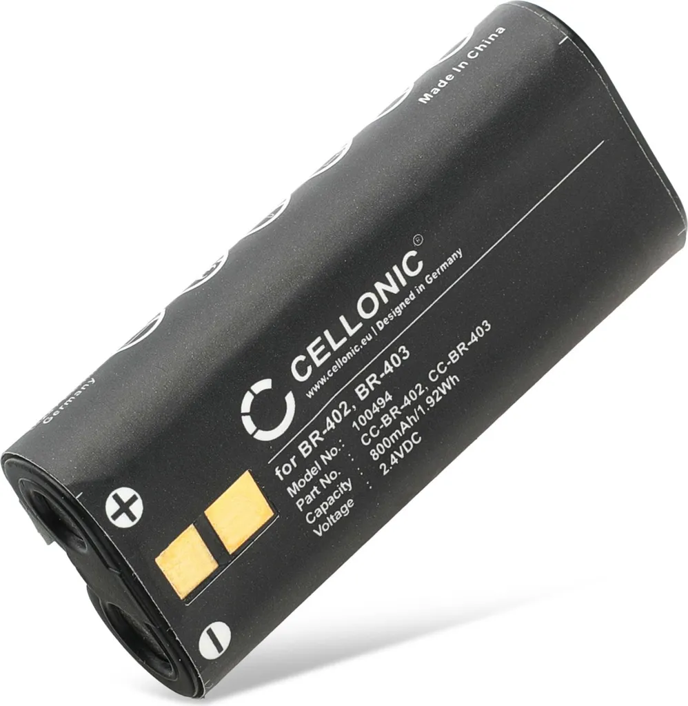 Ricambio Batteria BR-403 per Olympus DS-5000 DS-3300 2.4V 800mAh