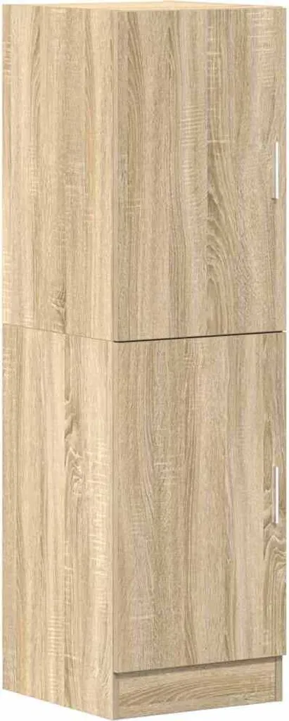 Colonne de Cuisine de Rangement Haute Coloris Chêne Sonoma 131,5 cm