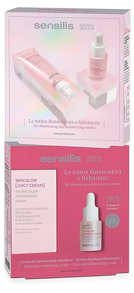 Pack Soin Visage Skin Glow Sensilis Coffret Routine Éclat Complet