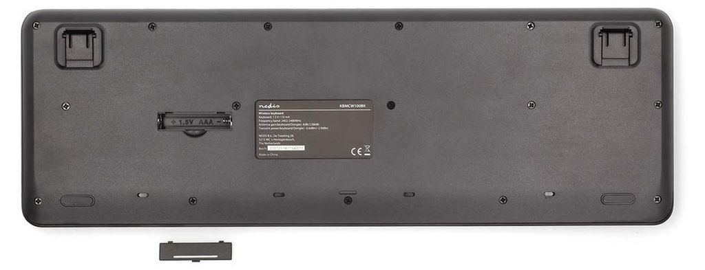 Nedis Maus und Tastatur-Set - Wireless - Maus- und Produktbild 