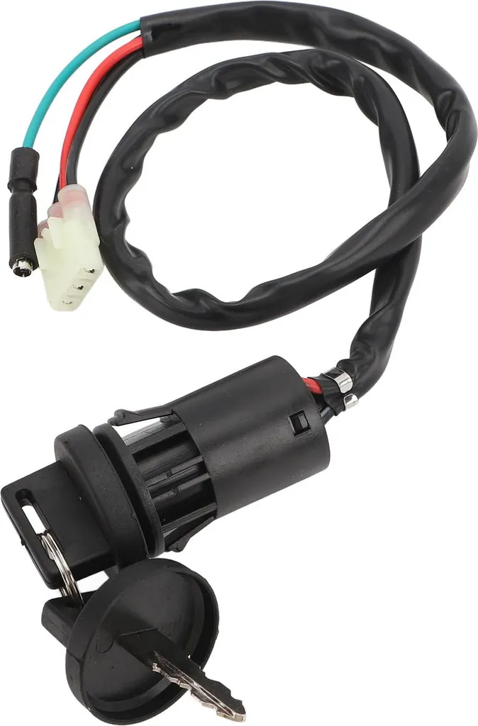 WMPHE   Conjunto de cilindro de bloqueo de interruptor de encendido con 2 llaves y chip ID48 compatible con Honda Accord 2003 2005 2005 Honda CR V 2005 2006, reemplaza OE 35100 SDA A71,06350 SAA G30