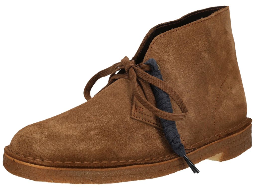 Clarks Originals Boots Desert Boot Cola Suede mit toller Dämpfung 1224 Cola Suede 43
