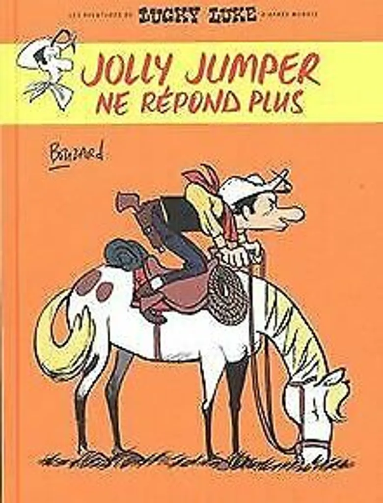 Livre BD Jolly Jumper ne répond plus album cartonné humour Morris