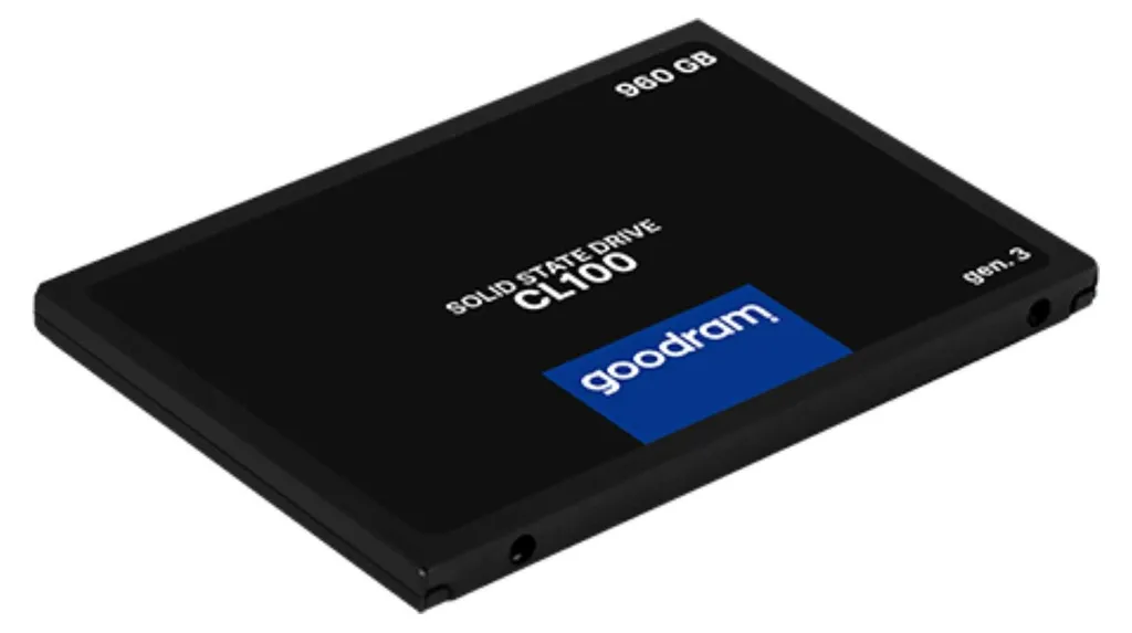 SSD 960 Go pour Ordinateur Portable et PC Fixe Goodram CL100 Sata III - 5