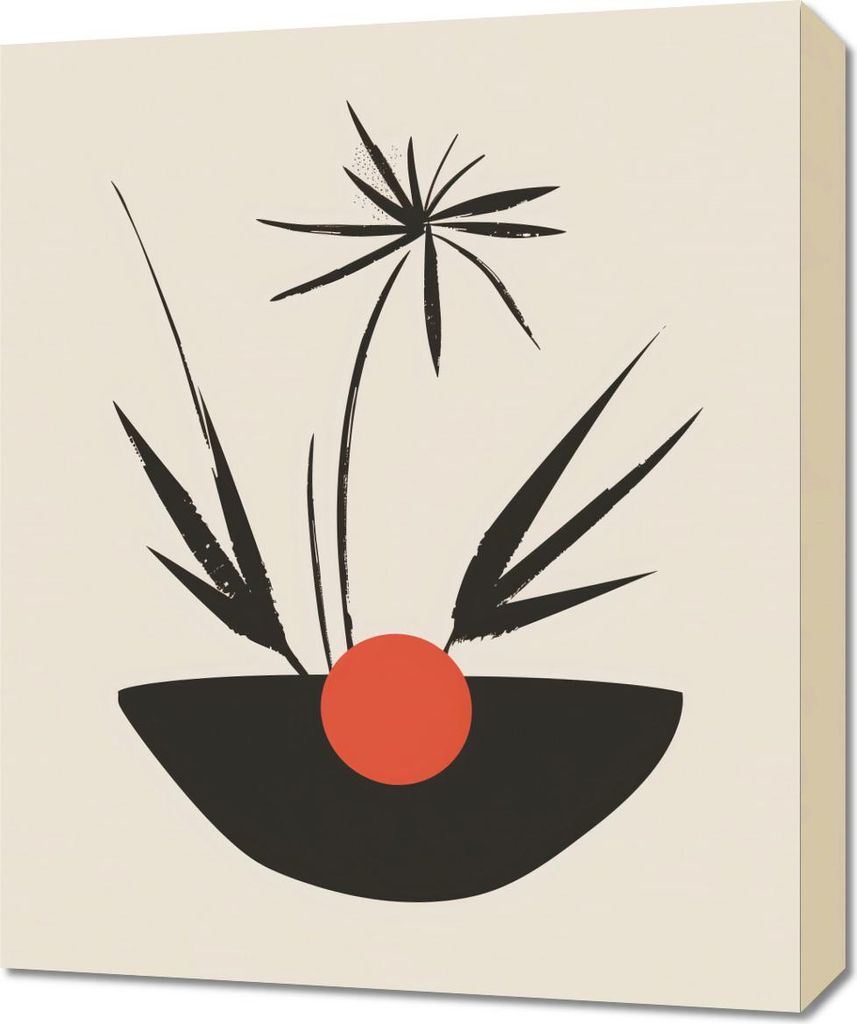 Bild 50x60cm Essenz des Wachstums