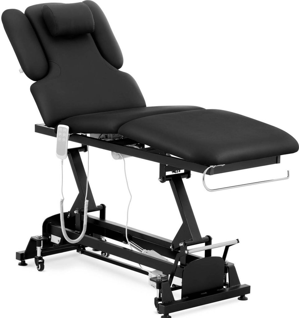 Elektrische Massage Kosmetik Tisch 3 Motoren 250 kg NANTES - schwarz