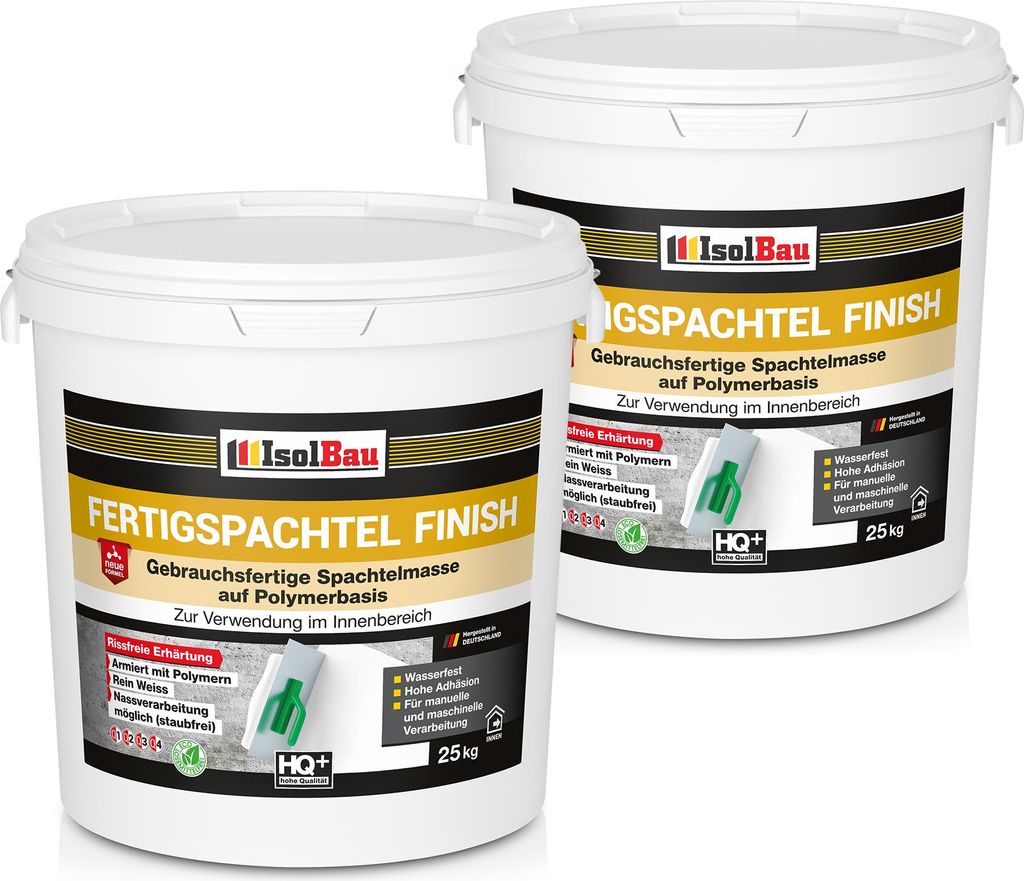 Isolbau Fertigspachtel Finish 50 kg, Glättspachtel Produktbild 
