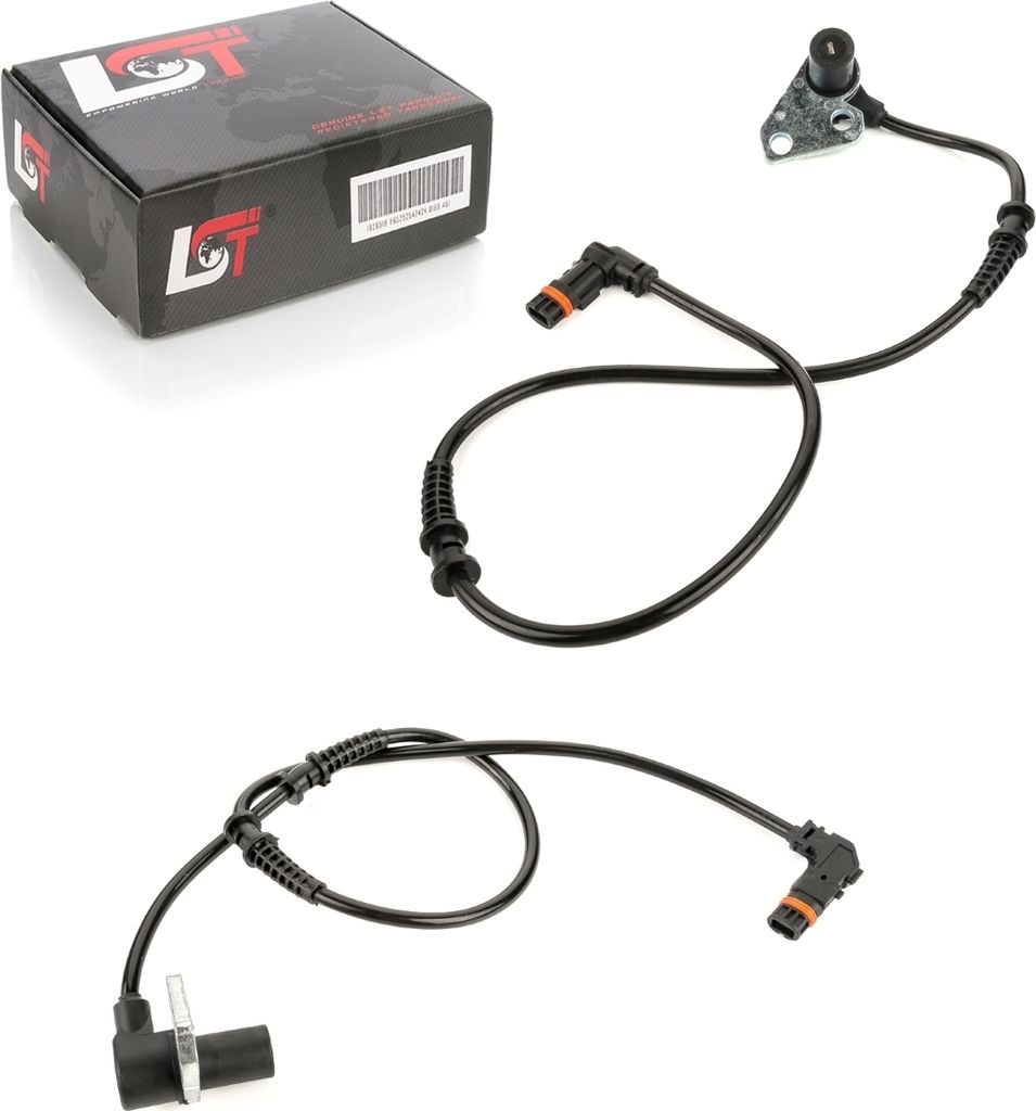 2x ABS Sensor Set vorne links rechts für MERCEDES-BENZ E-KLASSE W210 S210 VF210