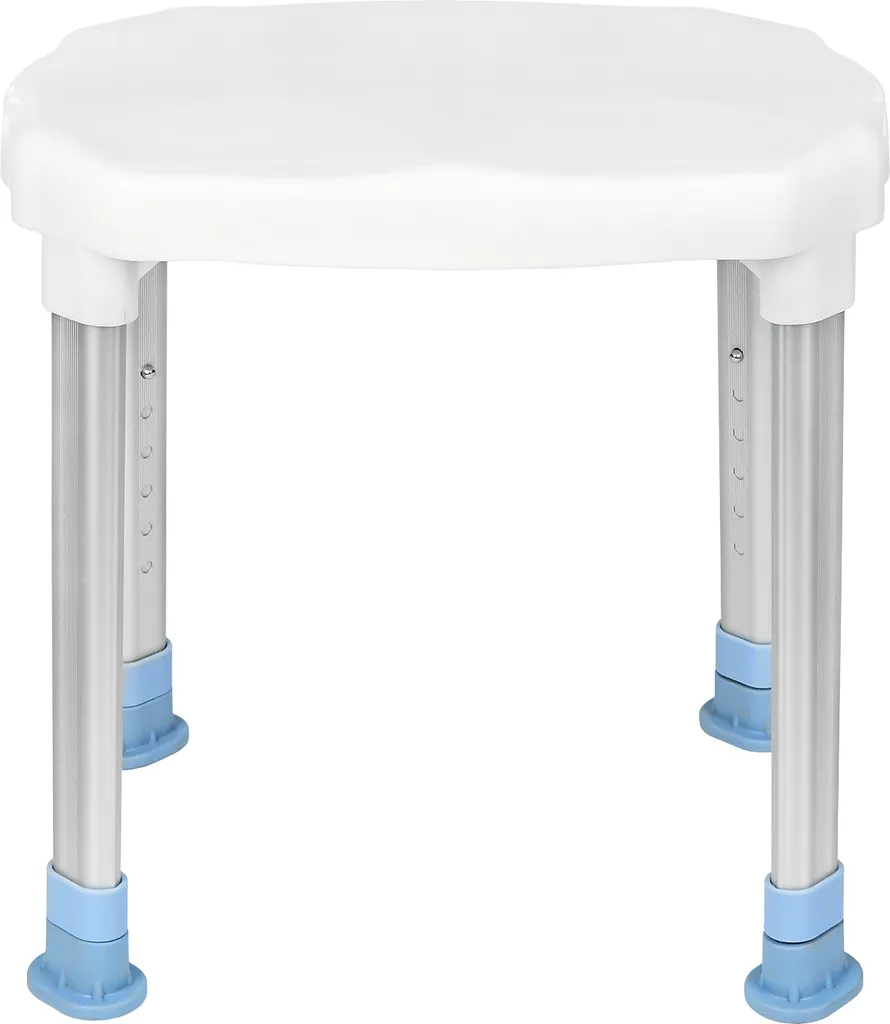 Siège de douche pour senior et PMR - Tabouret de bain stable ajustable
