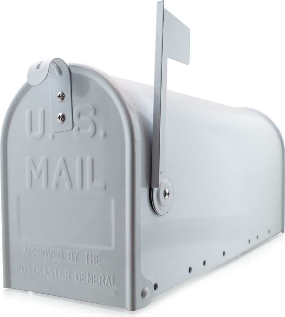 Us Mailbox Wei Glatt Fahne Wei Ms Kaufland De