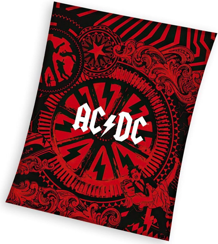 Veľká deka AC/DC Black Ice Posteľná bielizeň | Kaufland.sk