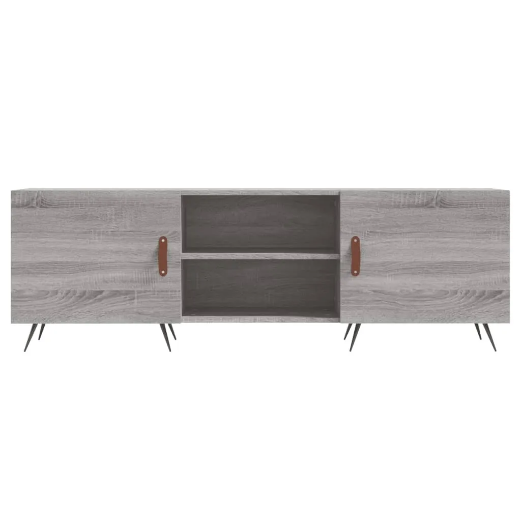 Maison Exclusive Mobile Porta TV 150cm Grigio Sonoma - Arredo Contemporaneo - 5