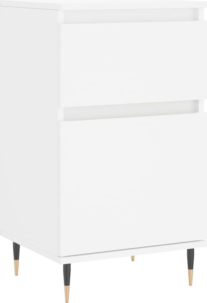 Sideboard Weiß 40x35x70 cm Holzwerkstoff