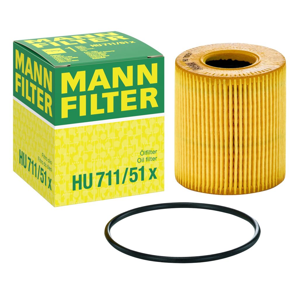 MANN-FILTER filtre à huile HU 711/51 x Image du produit 