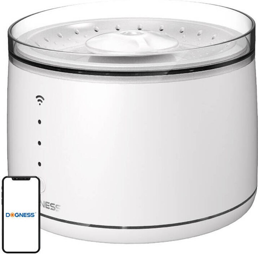 Dogness D07 Haustiertränke, 1,8 l, weiß Produktbild 