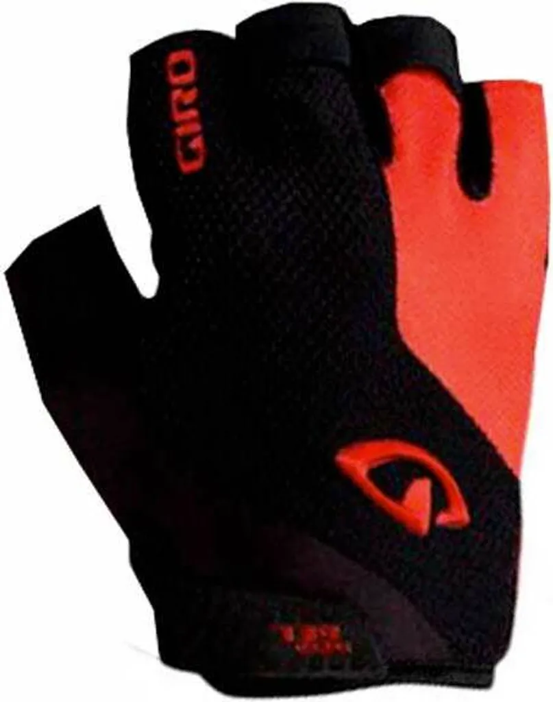 Giro Strade Dure Supergel Gants Cyclistes Rembourrés Noir Rouge XL