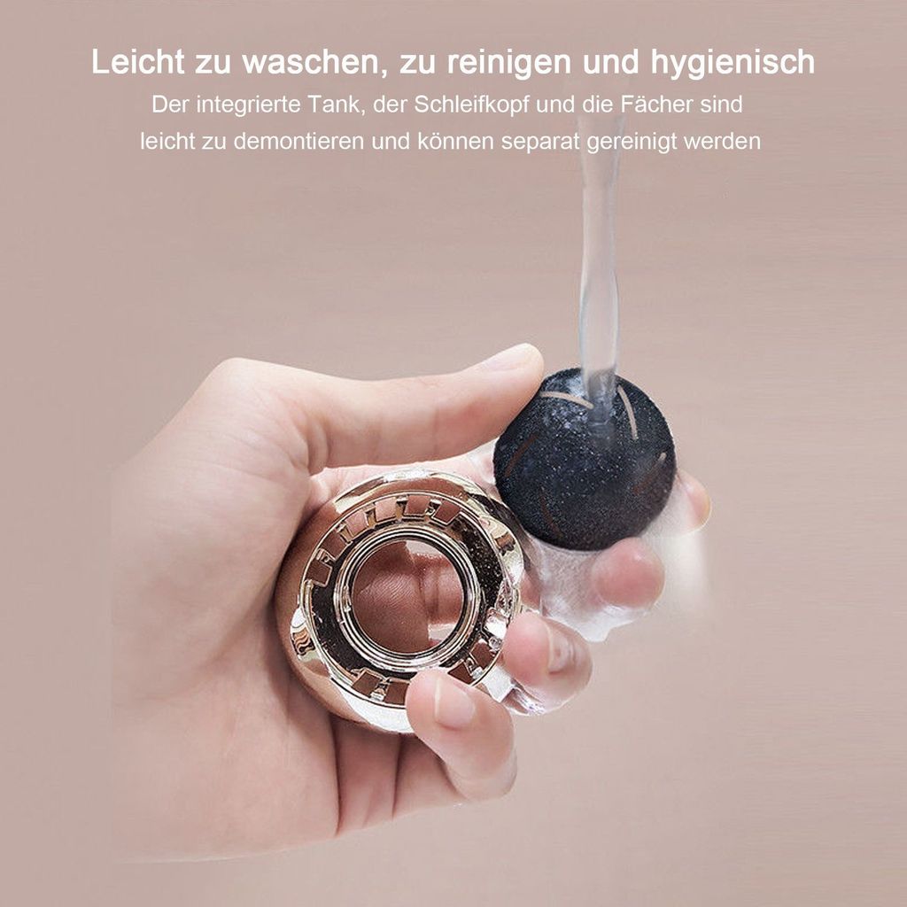 Glas-Hornhautfeile – 2er Set, Für Rissige Fersen, Trockene & Nasse Anwendung, Leicht Zu Reinigen
