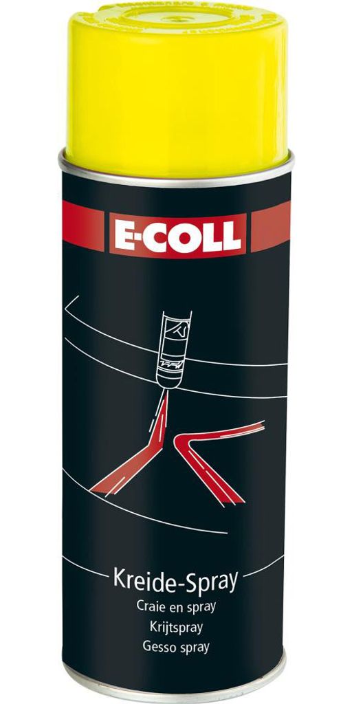 E-Coll Kreidespray 400ml gelb , 4317784425551