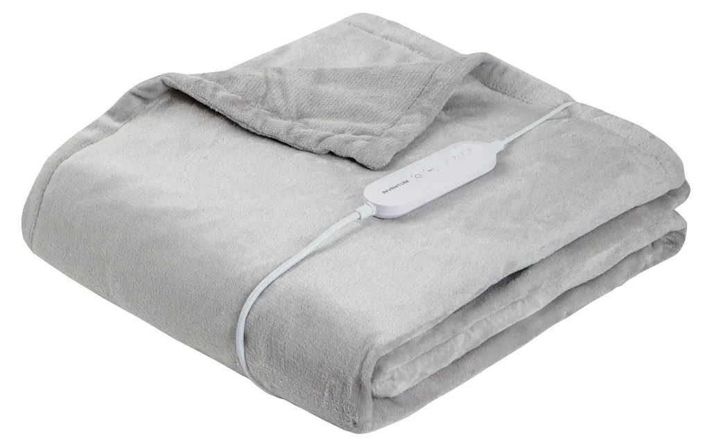 Plaid Chauffant 180x130 cm Inventum HB185G Lavable en Machine 30°C