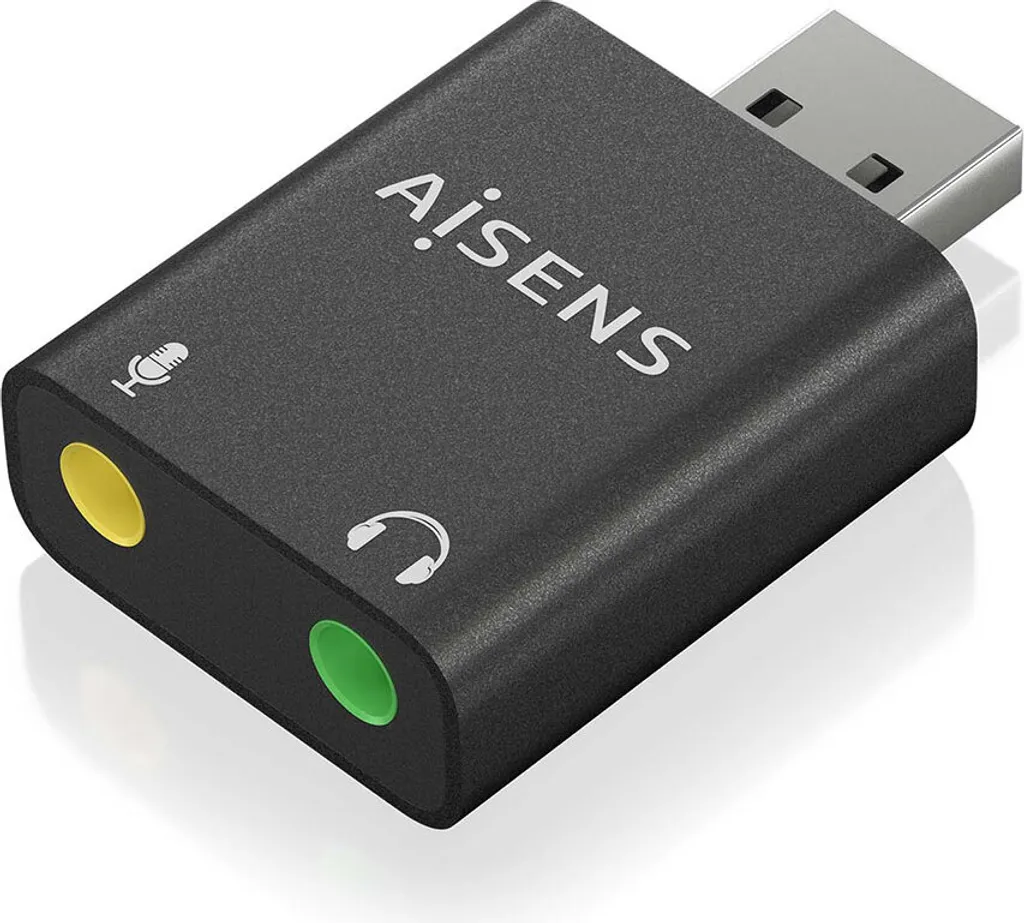 Aisens A106-0768: Scheda Audio USB Plug&Play per PC e Laptop - Disponibile