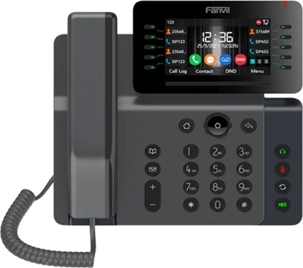 Fanvil V65 SIP telefon, 4,3" bar.displej, 20SIP, 45DSS tl., Obrázek produktu 