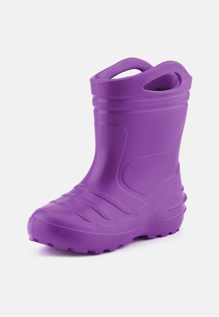 Ladeheid Kinder Mädchen Jungen federleichte Eva Thermo Gummistiefel gefüttert KL051 (Violett, 31)