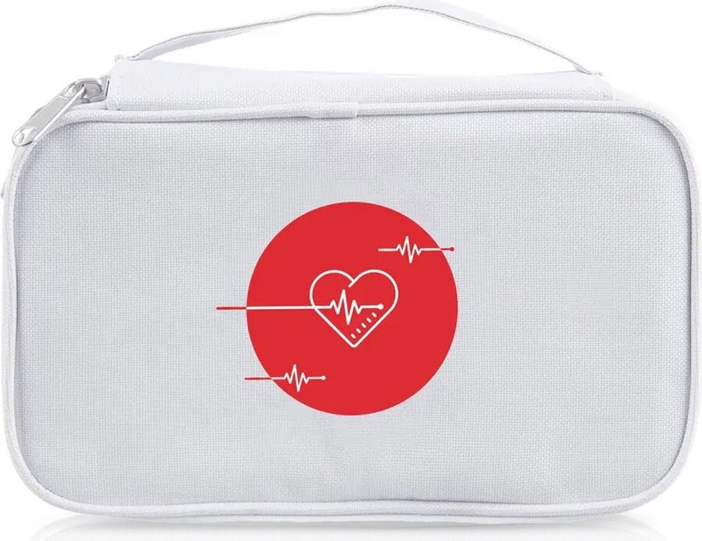 Orion | Termotasche Für Medikamente - Weiß - 23,5 x 14 x 8,5 Cm - Medizintasche - Aufbewahrungstasche