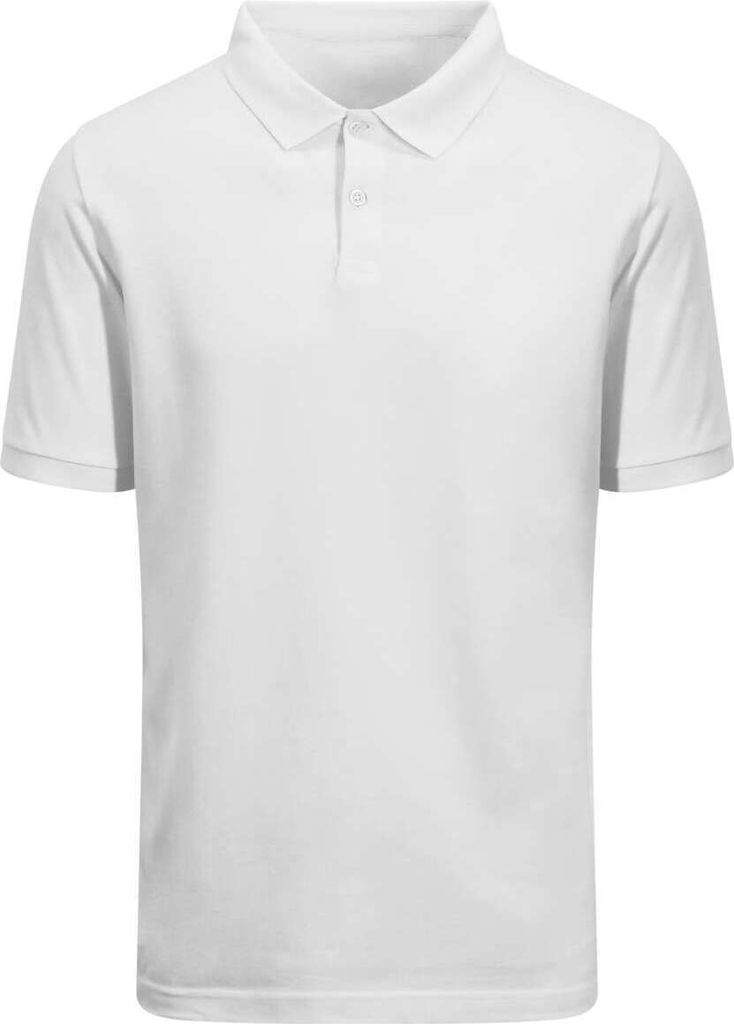 Ecologie EA011 | Herren Etosha Organic Polo Shirt, 100 % Baumwolle - Farbe: Arctic White - Größe: XXL