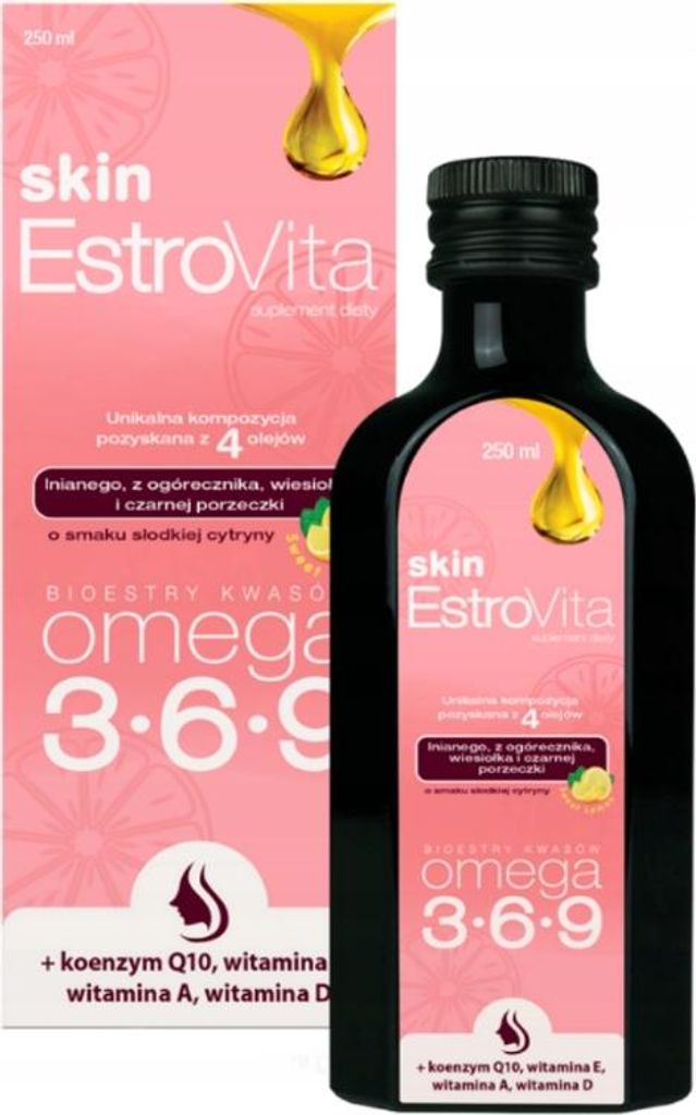 ESTROVITA SKIN OMEGA-Säuren süße Zitrone 250 ml