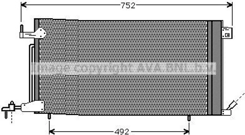 Stop aux Fuites de Clim sur 306 et Xsara - Condenseur OE 6455AW PRASCO