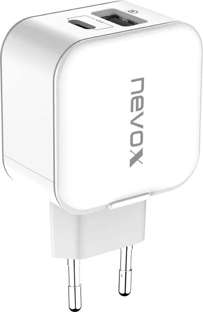 Chargeur secteur Nevox 1760 Blanc pour appareils mobiles Indoor (1760)