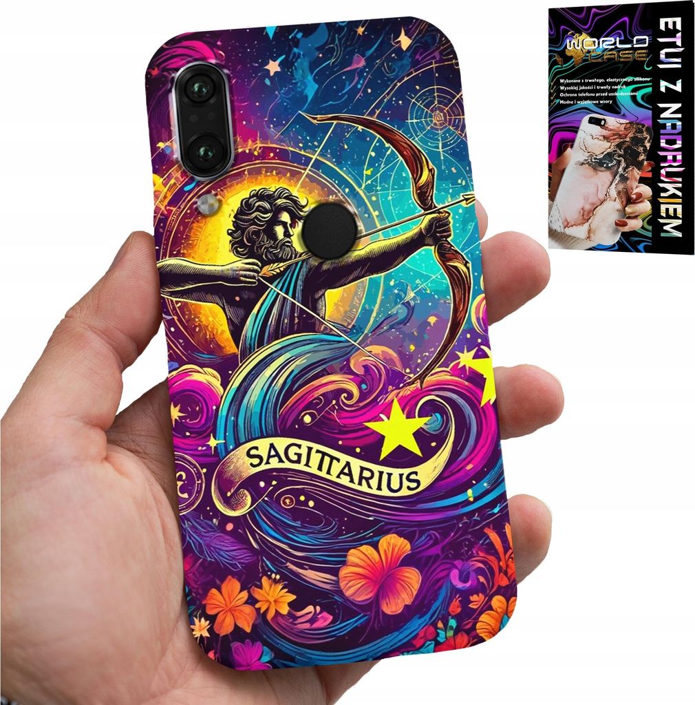 Hülle Für Xiaomi Note 7 - Sternzeichen, Sagittarius Astronomie Rückseite
