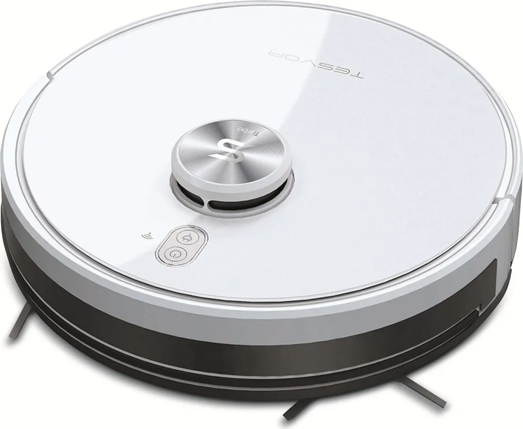 Robot aspirateur laveur Tesvor S6 Turbo polyvalent pour sols durs