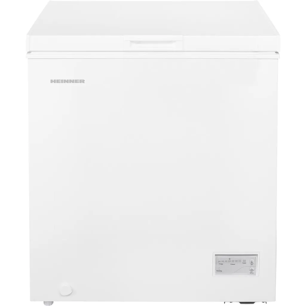 Congélateur horizontal convertible 142 L Heinner pour garage et cellier