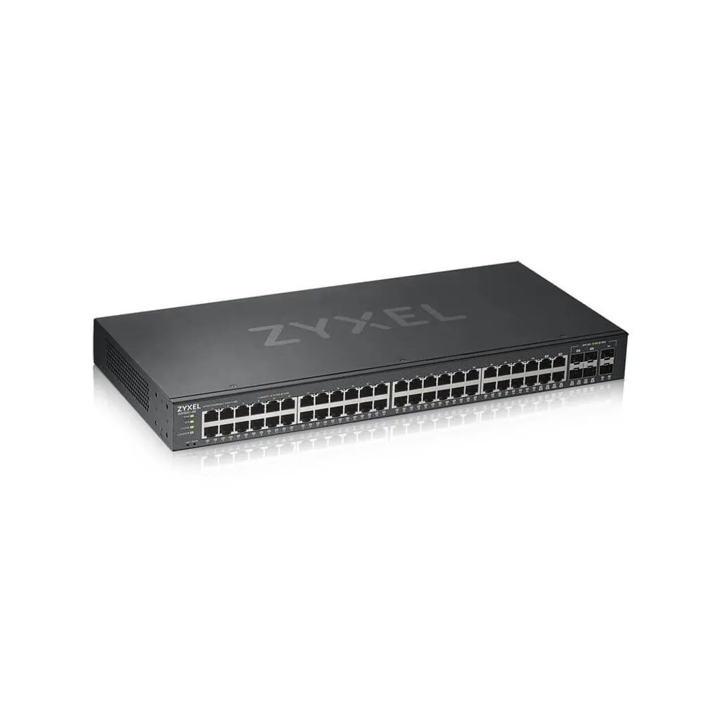 Zyxel GS1920-48V2 Switch Administrable 48 ports Gigabit 44xRJ45 4xCombo