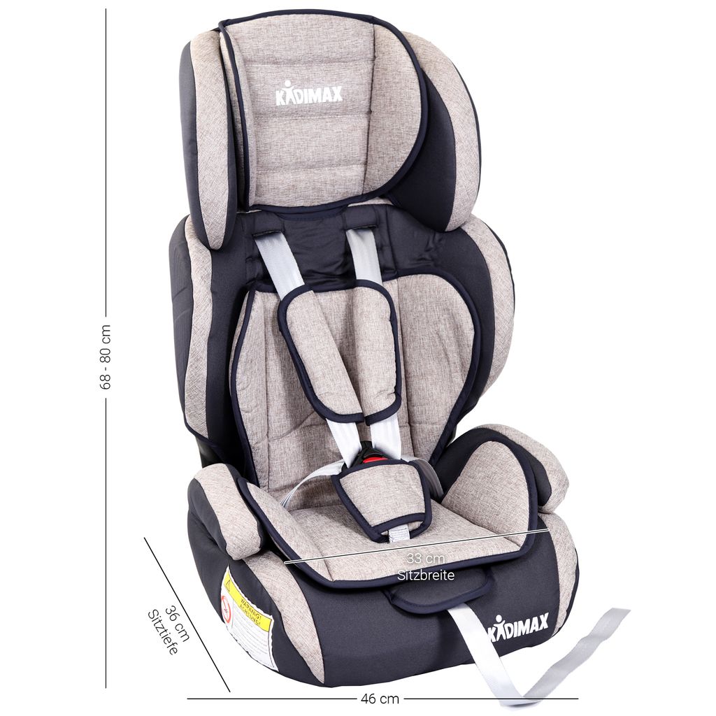Autokindersitz Autositz Kinderautositz mit Extrapolster Kids 9-36 kg 1+2+3 ECE 