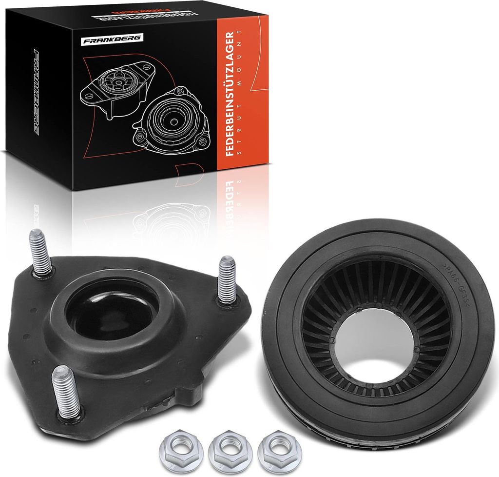 Frankberg 1x Domlager Federbeinstütz lager für Ford Fiesta 5 JD JH Fusion Mazda 2 DY