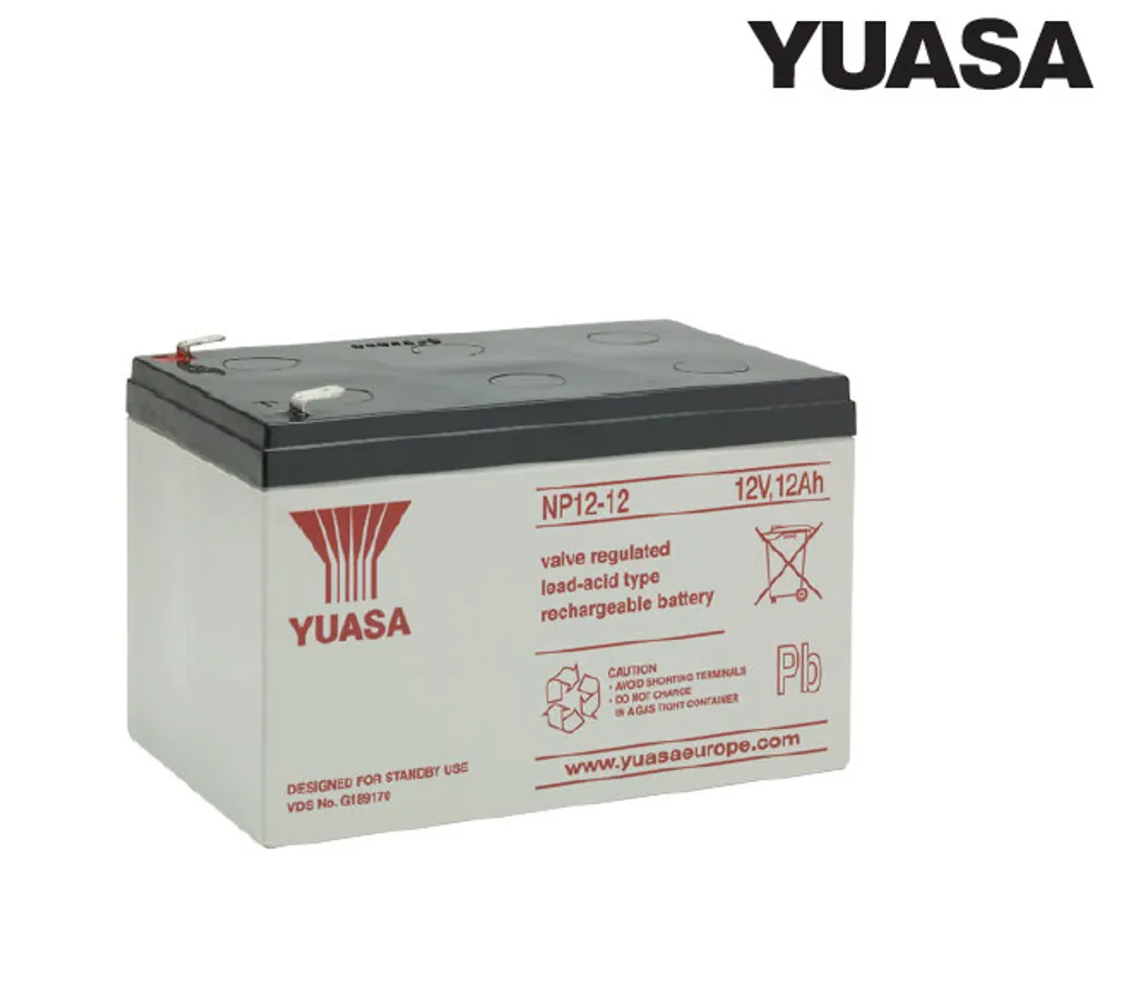 Évitez les pannes de courant avec la batterie Yuasa NP12-12 12V 12Ah AGM
