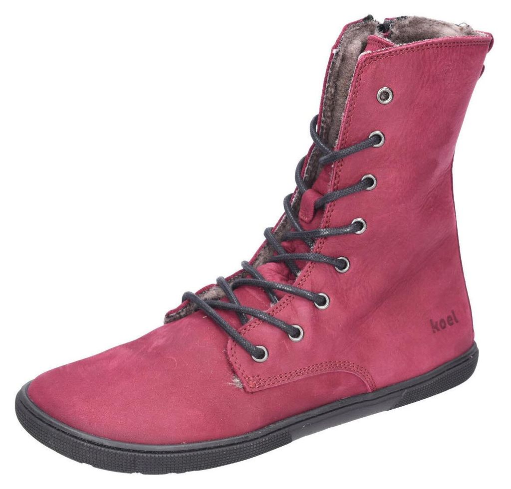 KOEL Damen Stifeletten Francie Suede Eco 47386-41 KOE-08L008-237 bordo 41