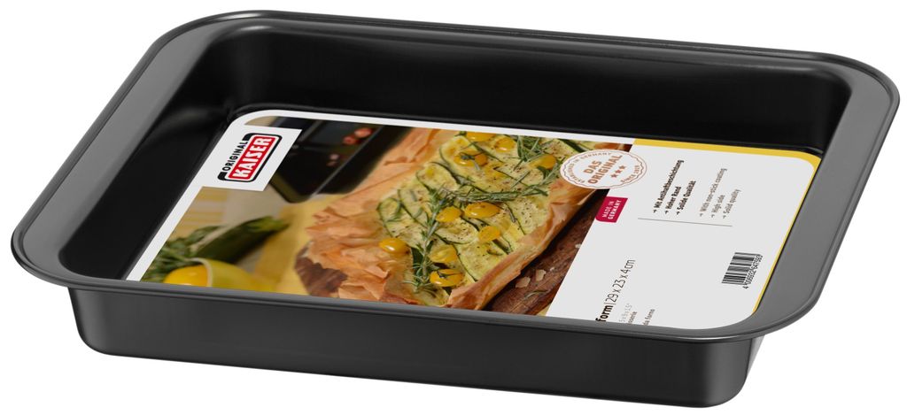 Kaiser 647593, Rechteckig, Schwarz Produktbild 