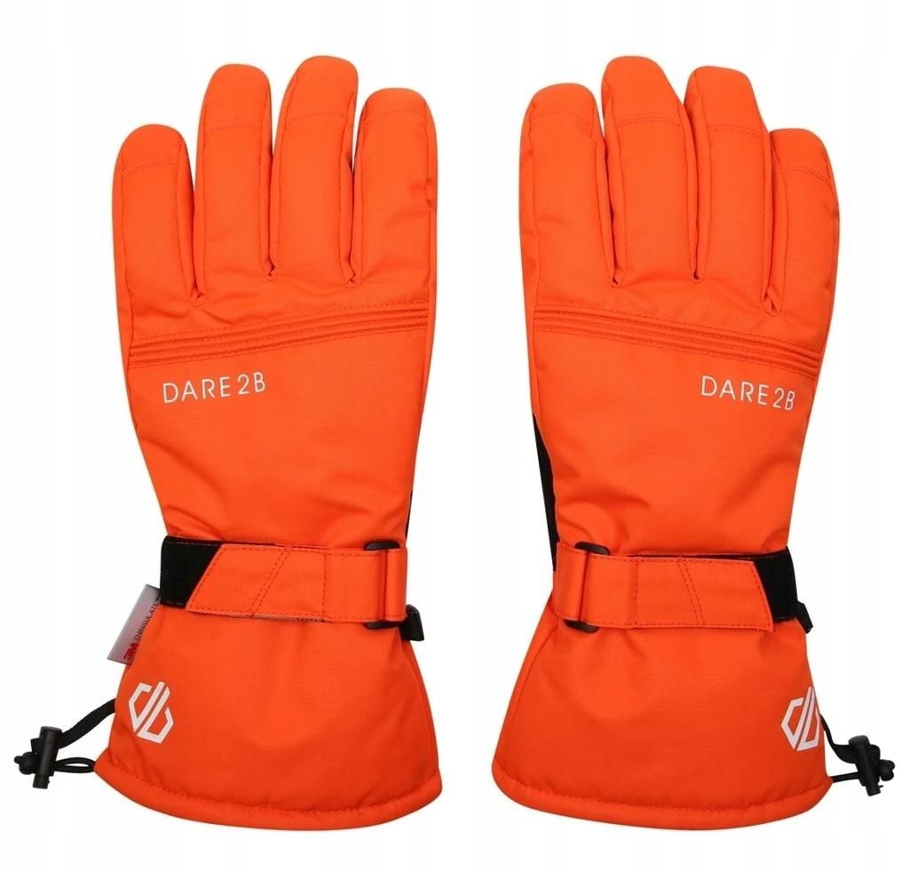 Dare2b WORTHY Herren-Winterskihandschuhe Orange Größe S