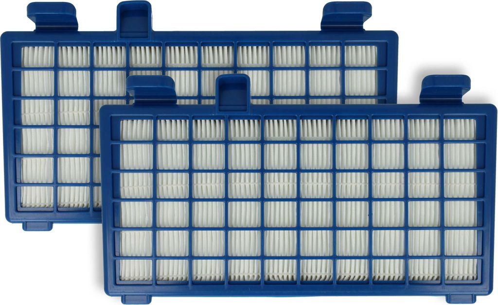vhbw 2x Staubsaugerfilter Ersatz für Rowenta RS-RT3931, ZR902301 für Staubsauger - HEPA-Filter Blau Weiß