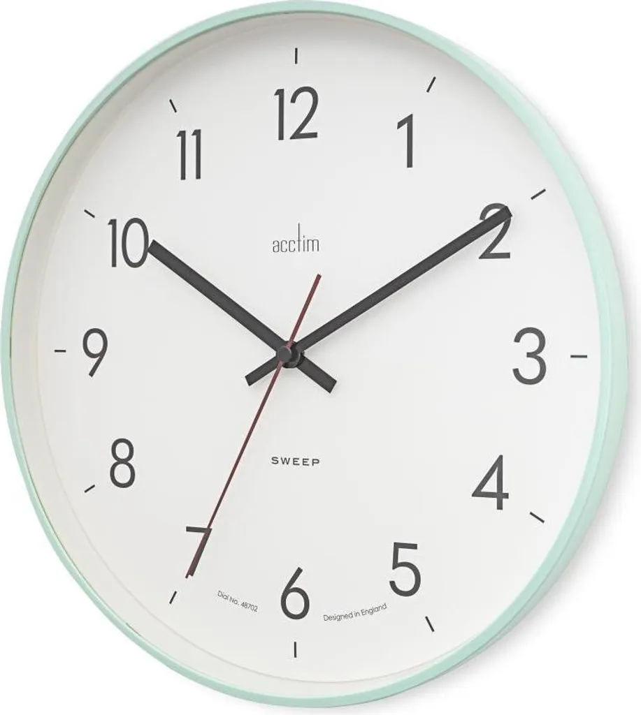 Horloge murale design Acctim 23049 pour décoration intérieure chic
