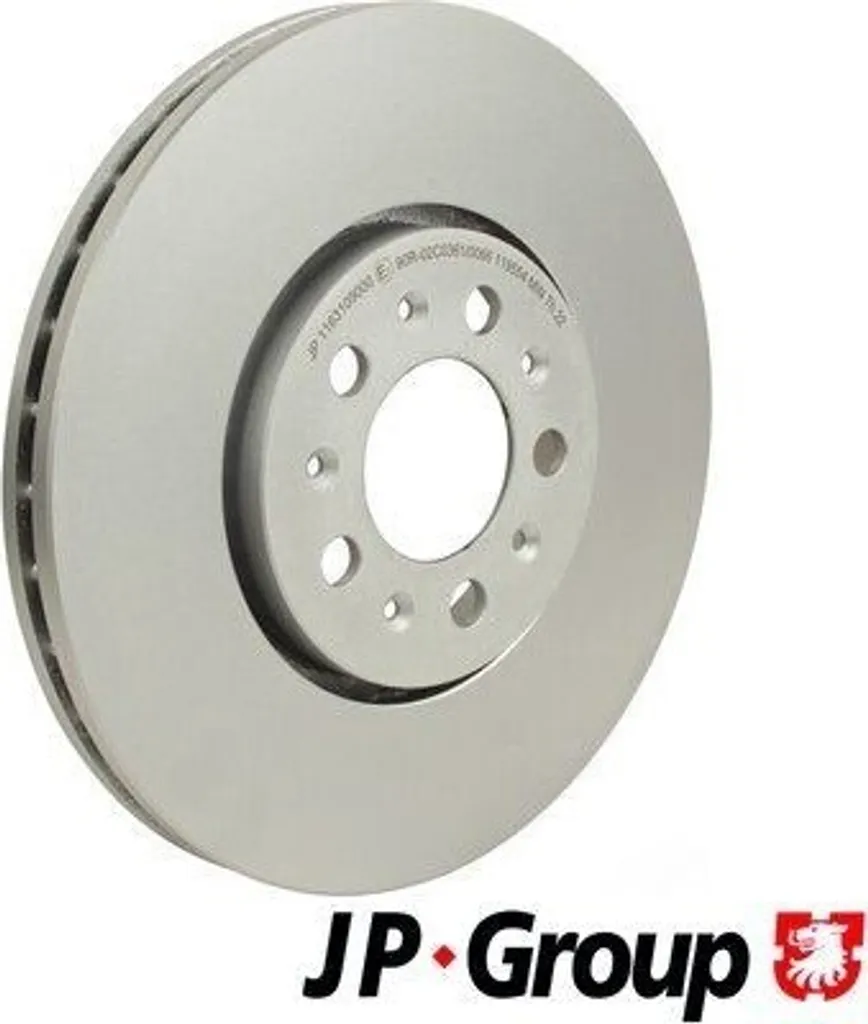 Disque de frein ventilé pour Bora, Polo 6R, Ibiza 6J et Skoda Fabia