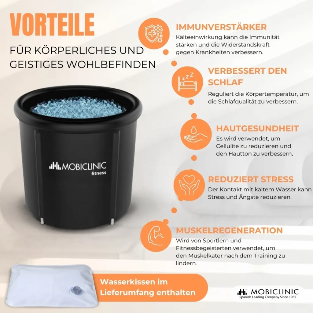 Vasca Ghiaccio Mobiclinic Artic 350L | Recupero Atleti Pro - 5